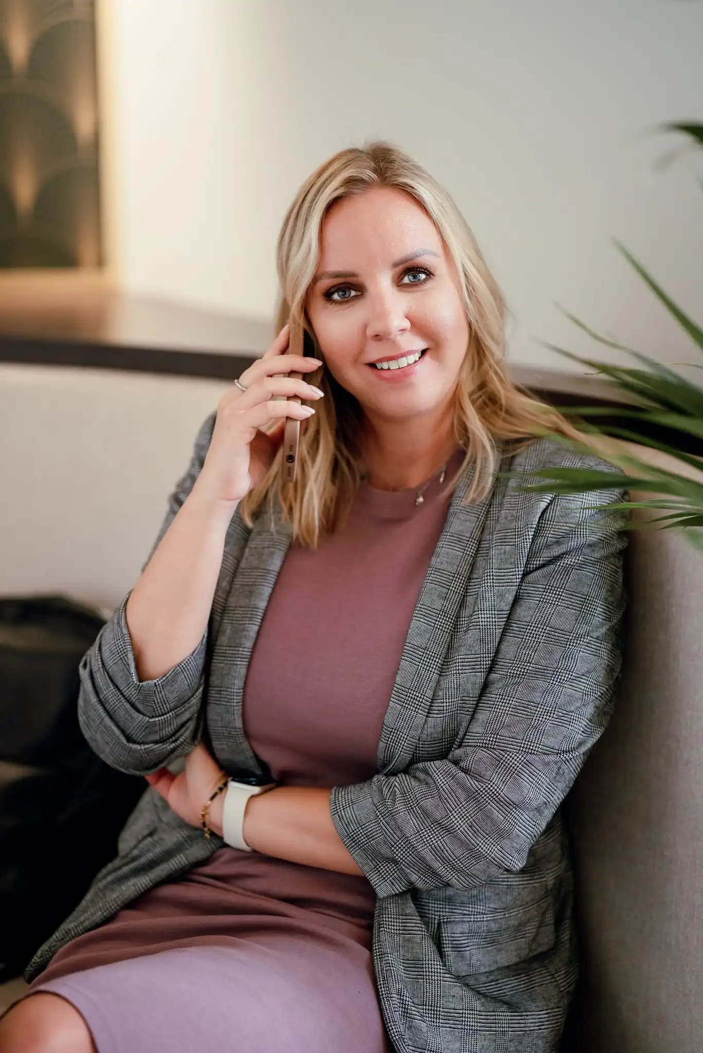 Joanna Kubrakiewicz podczas rozmowy